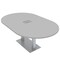 Skutchi Designs 45.25 in W, 71.5 in L, 29 in H, Engineered Wood Top, Grey HAR-RAC-46X72-DOU-ELEC-XD01 - alternate 1
